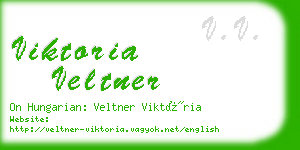 viktoria veltner business card